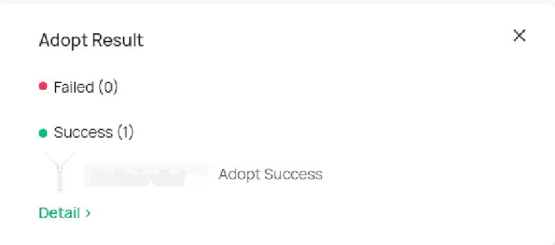 &hellip; und wird anstandslos adoptiert